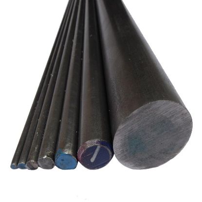 Picture of Black Mild Steel Round Bar