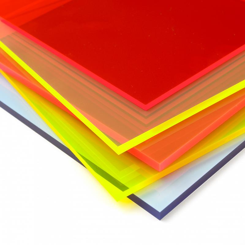 Picture of Cast Fluorescent Transparent Acrylic