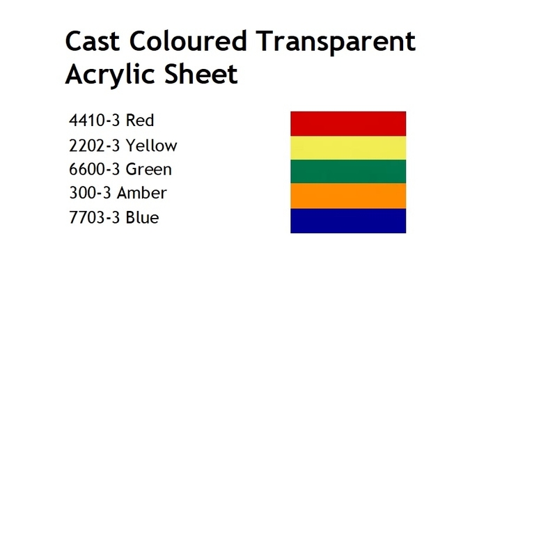 Picture of Cast Coloured Transparent