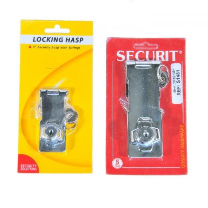 Picture of Hasp & Staple with Lock