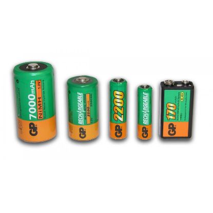 Picture of Rechargeable Ni-MH Batteries