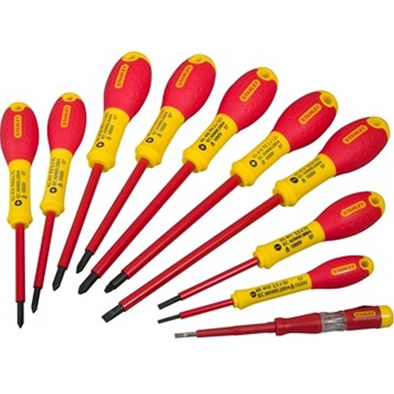 Picture of Stanley Fat Max 10 Piece Insulated Screwdriver Set