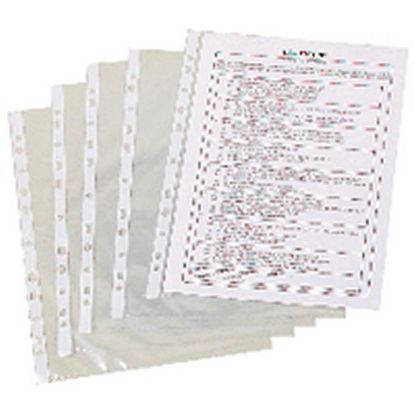 Picture of Punched Pockets (Plastic Clear)