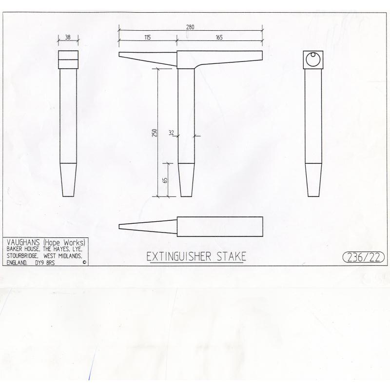 Picture of Extinguisher Tinmans Stake