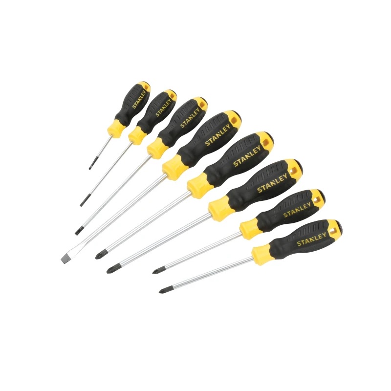 Picture of Stanley Cushion Grip 8 Piece Screwdriver Set