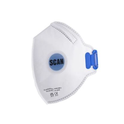 Picture of FFP2 Fold Flat Valved Disposable Face masks Pack of 10